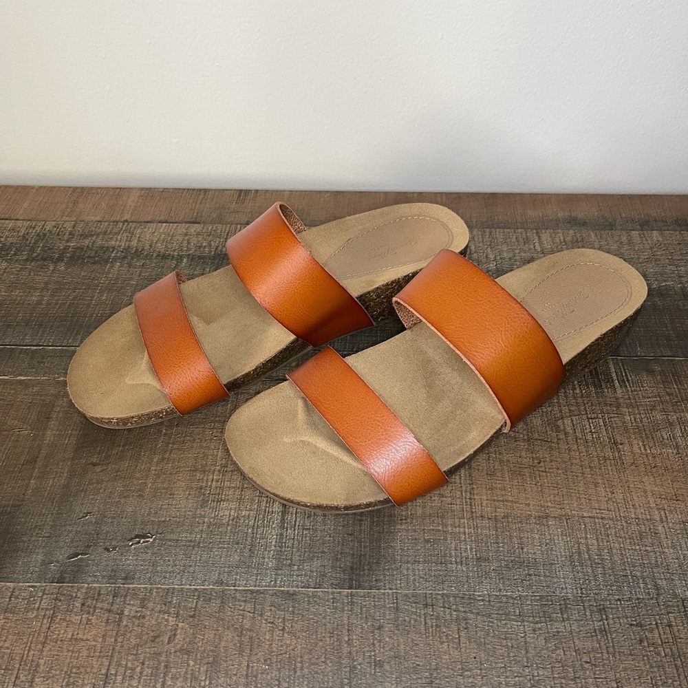 Brown sandals
